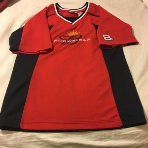 Dale Jr Budweiser, NASCAR racing jersey